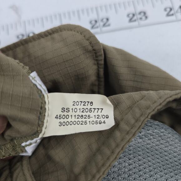 Under Armour zip off pants hiking 42x32 mens green tan 5174 - Picture 10 of 11